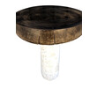 Limited Edition Side Table of Found Elements 34678