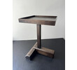 Lucca Studio Rhodes Walnut Side Table 68445