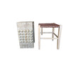 Lucca Studio Thelma Woven Leather Stool 39523