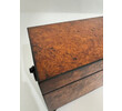 English 19th Century Burl Walnut Tea Caddy 71757