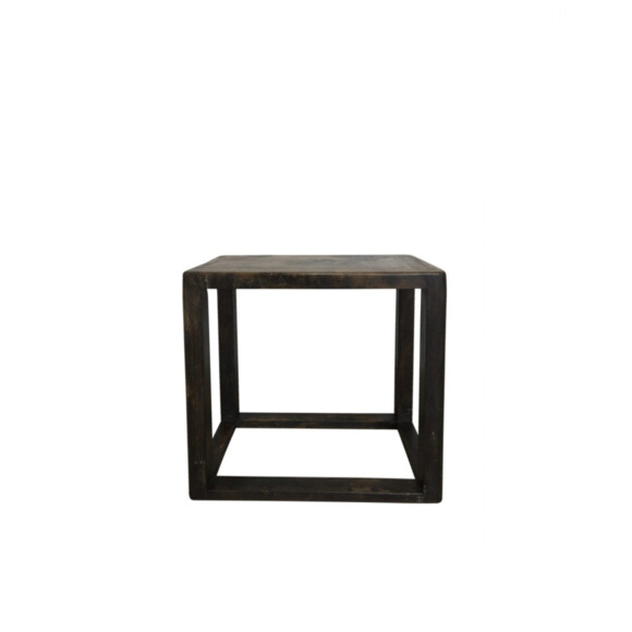 Lucca Studio Macy Walnut Side Table 74138