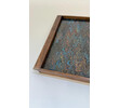 Limited Edition Walnut Tray with Vintage Italian Marbleized Paper 76286