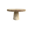 Limited Edition Oak and Stone Side Table 28395