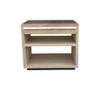 Lucca Studio Paola Night Stand - Leather Top and base 39425