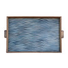 Limited Edition Oak Tray With Vintage Marbleized Paper 41833