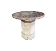 Limited Edition Wood and Cement Side Table 40667