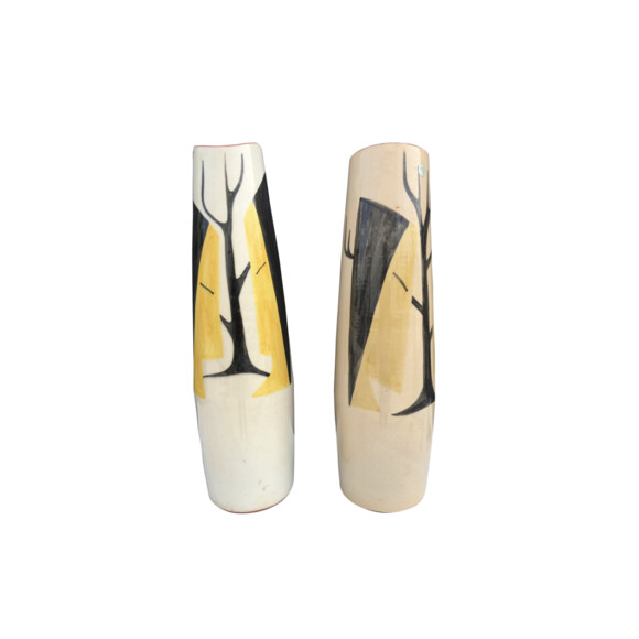 Pair of Large Swedish Ceramic Vases 54252
