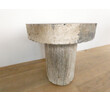 Limited Edition Massive 18th Century Stone Top and Oak Side Table 45441