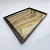 Limited Edition Walnut Tray with Vintage Italian Marbleized Paper 77686