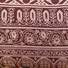 Vintage Printed Linen Textile Pillow 25310