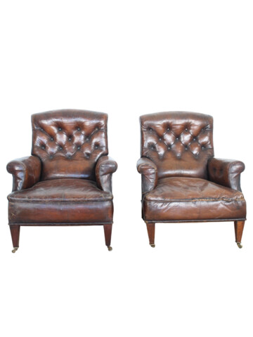 Pair of 19th Century English Arm Chairs 65931