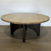 Limited Edition Dining Table with Solid Oak Modernist Base and Top 74427