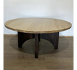 Limited Edition Dining Table with Solid Oak Modernist Base and Top 74427