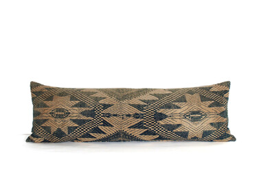Central Asia Vintage Textile Lumbar Pillow 46802