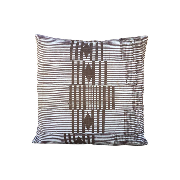 Vintage African Textile Pillow 38209