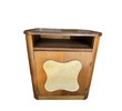 Pair of French Parchment Nightstands 74995