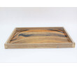Limited Edition Designed Tray of Oak and Vintage Italian Marbleized Paper 49680