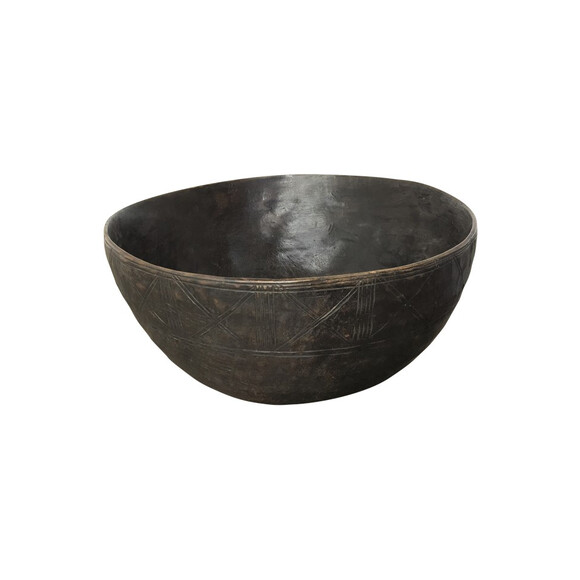 Antique African Wood Bowl 38104