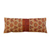 Large Vintage Embroidery Textile Lumbar Pillow 36728