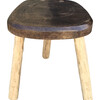 Primitive French Wood Stool/ Table 36576