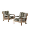 Pair of Danish Oak Lounge Arm Chairs 74200