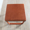 Lucca Studio Vaughn (stool) saddle leather top and base 66643