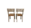 Set of (8) French Oak Dining Chairs 28986