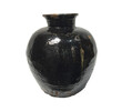 Large Black Glazed Ceramic Vessel from Central Asia 66079