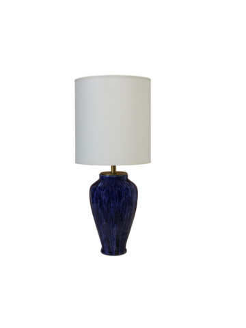 Blue French Ceramic Lamp 66696