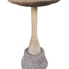 Limited Edition Walnut and Stone Side Table 40215