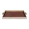 Limited Edition Oak Tray with Vintage Italian Marbleized Paper 25792