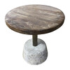 Limited Edition Side Table With Stone Base 40528