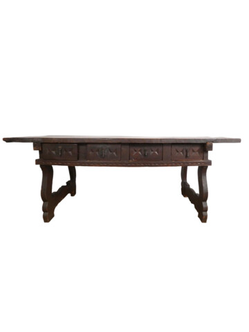 18th Century Spanish Walnut Table 45479