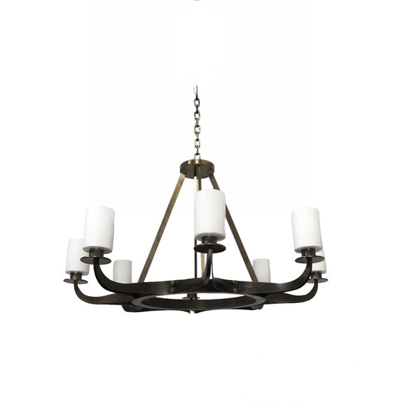 Lucca Studio Sophie Chandelier with Opaline Shades 63360