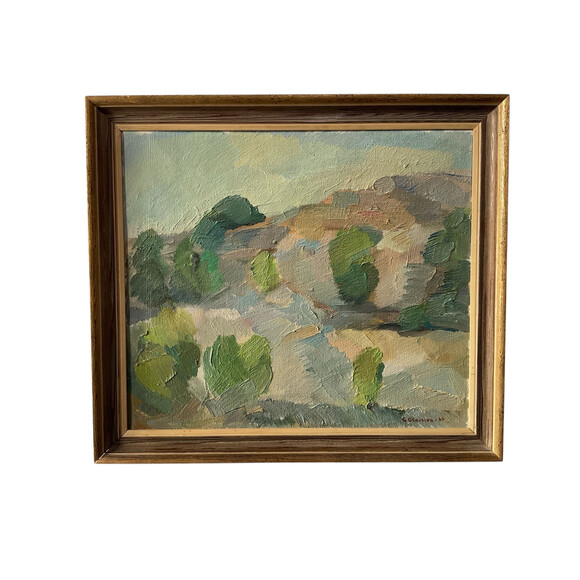 Vintage Oil Painting of Landscape 77565