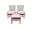 Pair of French Armchairs with Ottoman 43485
