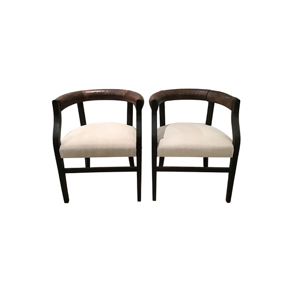 Lucca Studio Pair of Bennet Chairs 32574