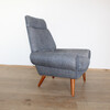 Single Danish Mid Century Arm Chair 74915