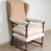 19th Century French Wingback Arm Chair 44119