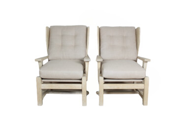 Pair of Lucca Studio Lorford Arm Chairs 44474