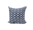 Rare 18th French Indigo Flamme Ikat Textile Pillow 70737