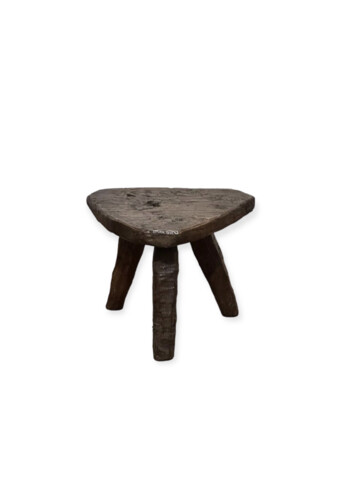 African Wood Stool 57052