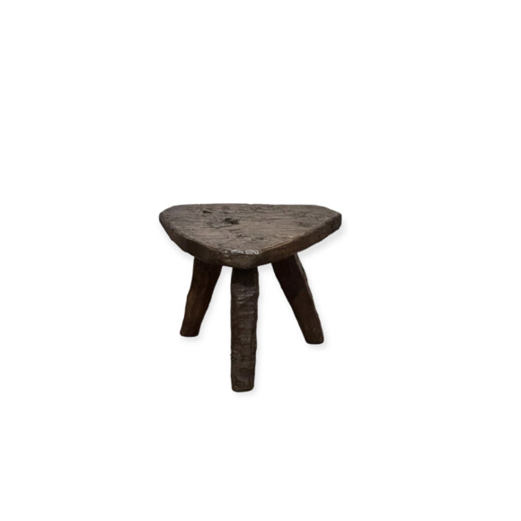 African Wood Stool 66123
