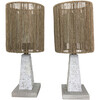 Pair of Limited Edition Alabaster Lamps 38669