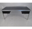 French Black and Chrome Desk 77877