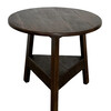 Lucca Studio Adrien Walnut Side Table 74810