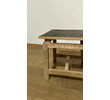 Lucca Studio Jax Oak and Leather Top Side Table 64398