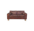 French 1970's Leather Love Seat 63922