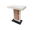 Limited Edition Oak and Georges Jouve Ceramic Side Table 46121