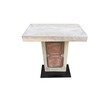 Limited Edition Oak and Georges Jouve Ceramic Side Table 42577